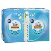 Lil-lets Maxi Cotton Pads Regular 20's Scented